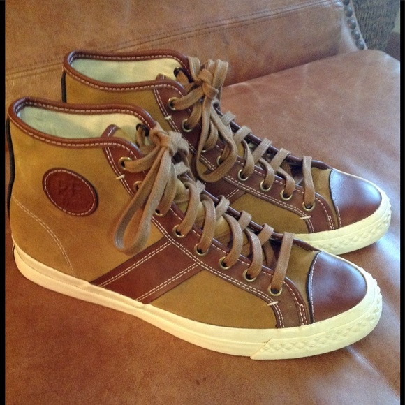 64 off p f flyer shoes pfflyers unisex rambler leather sneaker used used pf flyers shoes